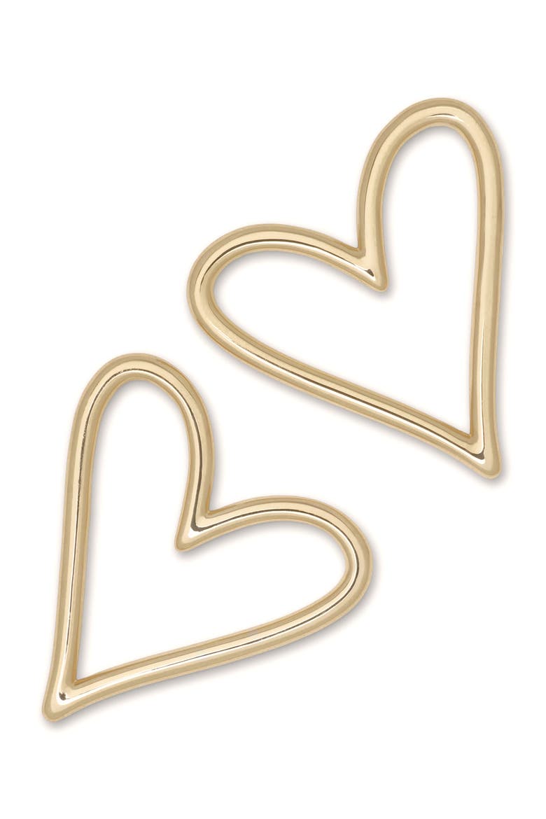 Love Small Stud Earrings, Main, color, GOLD