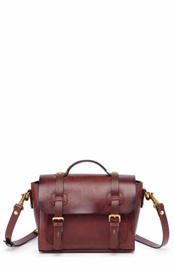 Ficus Leather Mini Satchel