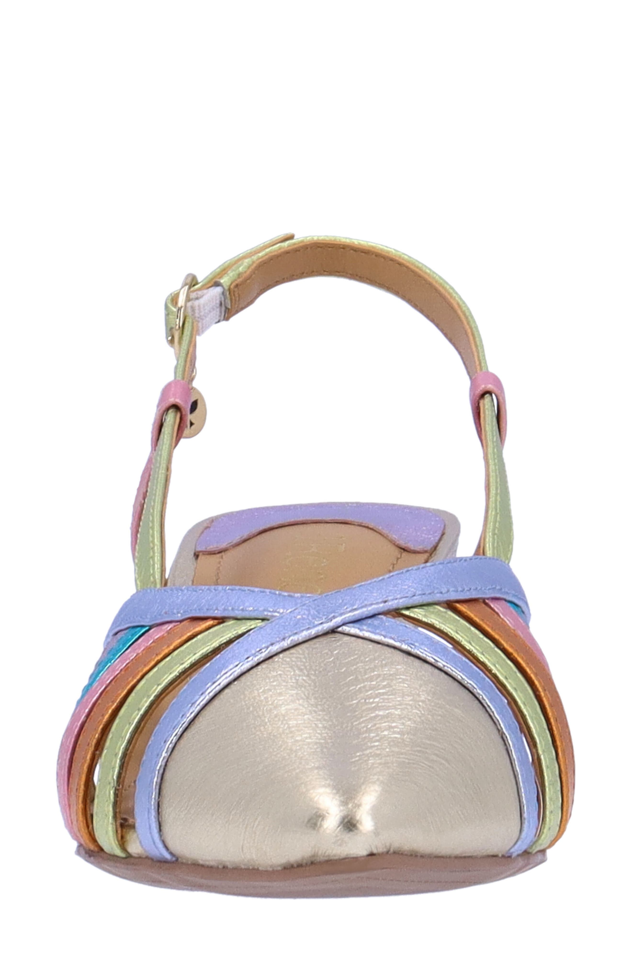 J. Reneé Lorel Slingback Kitten Heel Pointed Toe Pump, Alternate, color, 