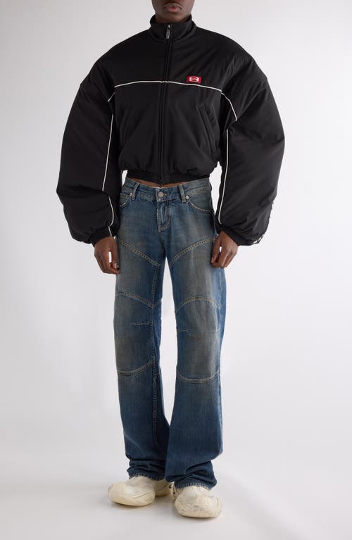Balenciaga Tracksuit Jacket In 1000 Black