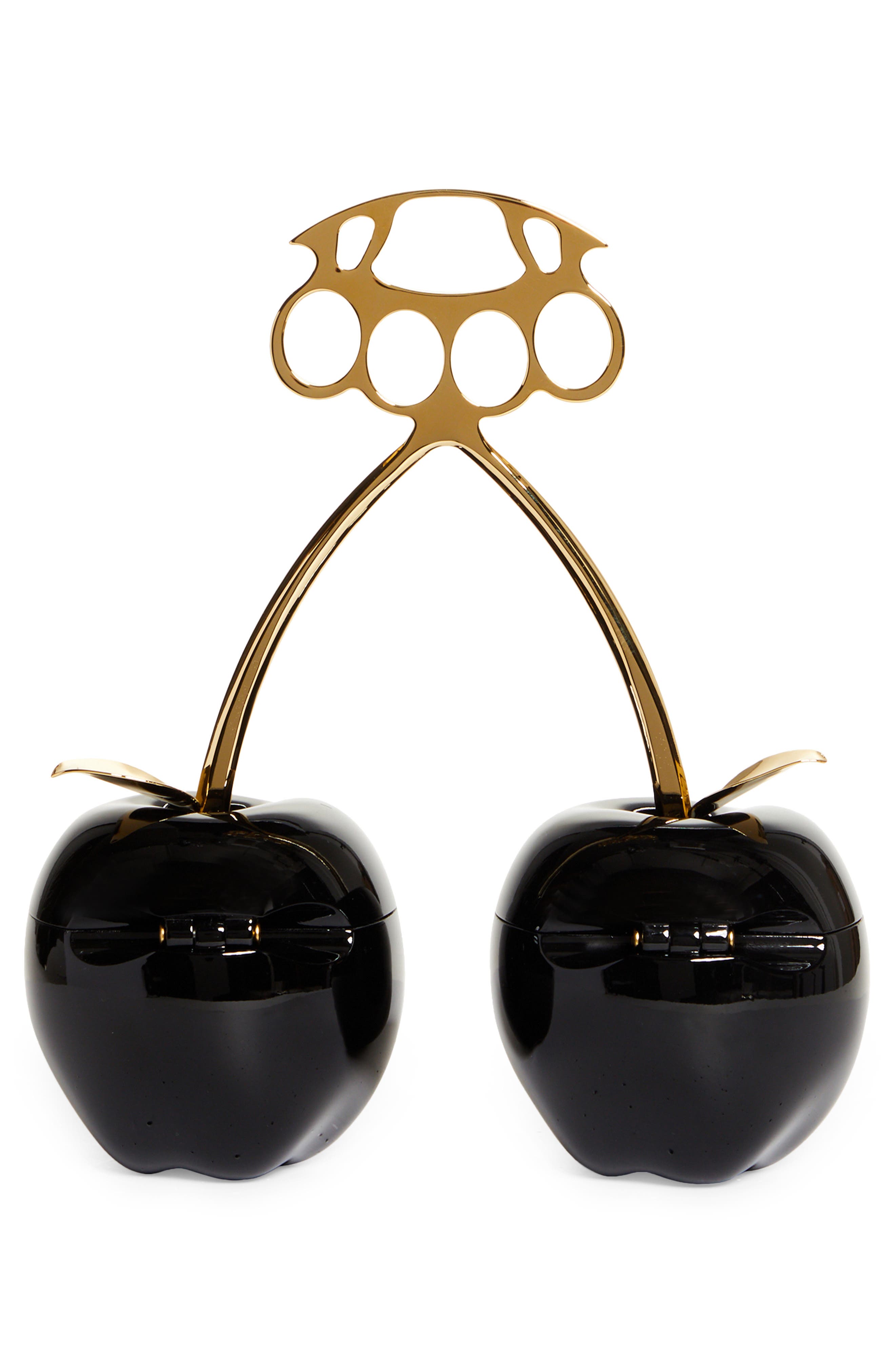 Undercover Apple Knuckle Handle Minaudi�re, Alternate, color, 