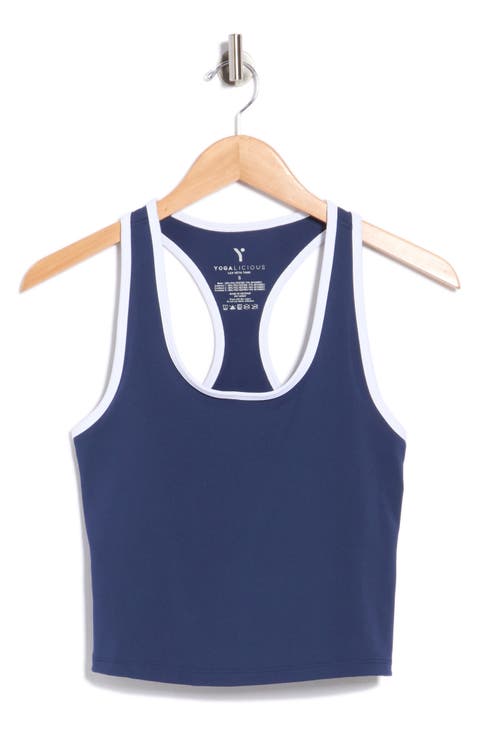 Lux Veya Scoop Neck Racerback Tank