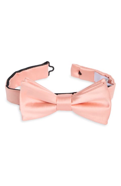 Satin Solid Bow Tie