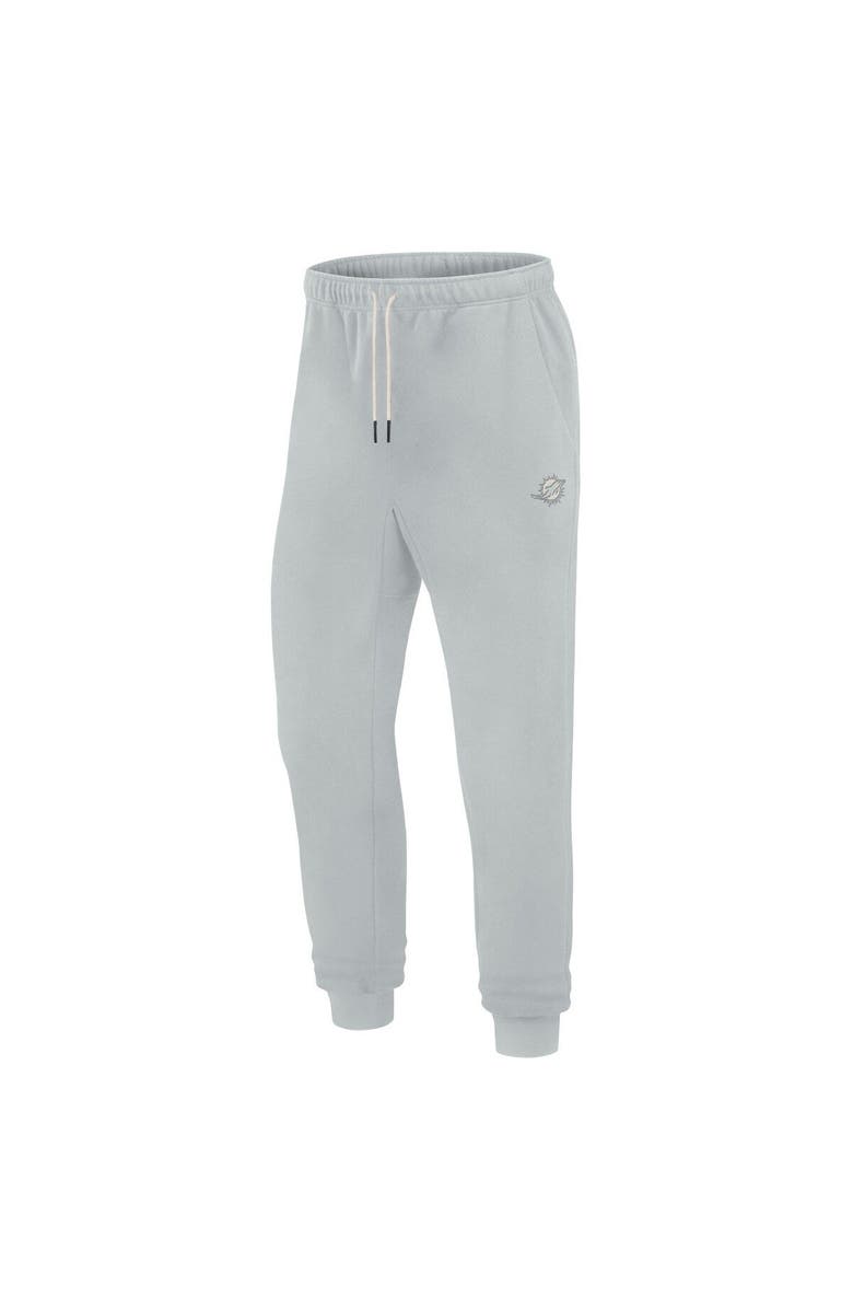 Fanatics Signature Unisex Fanatics Signature Gray Miami Dolphins Elements Super Soft Fleece Jogger, Alternate, color, Gray