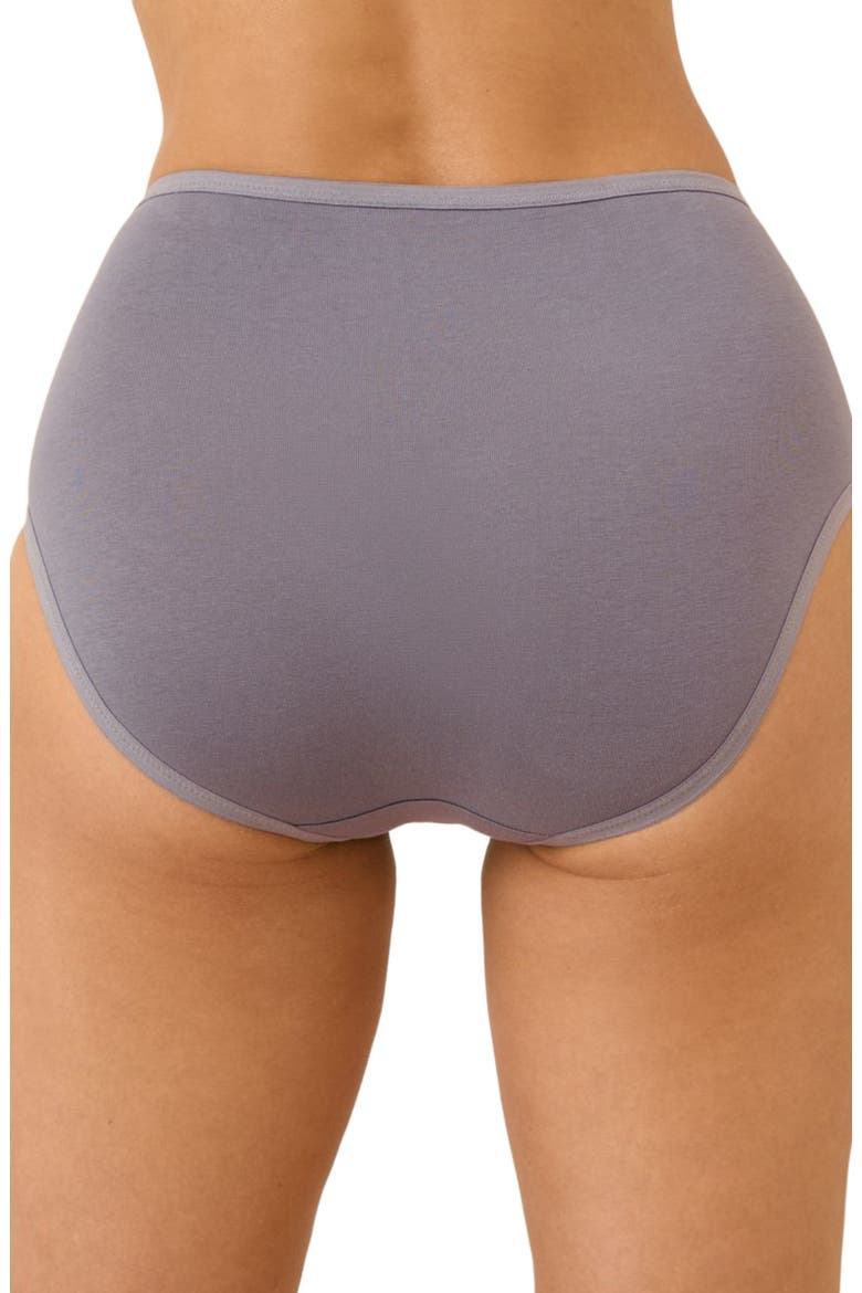 Everyday High Rise Brief 5-Pack, Alternate, color, Lavender Petals