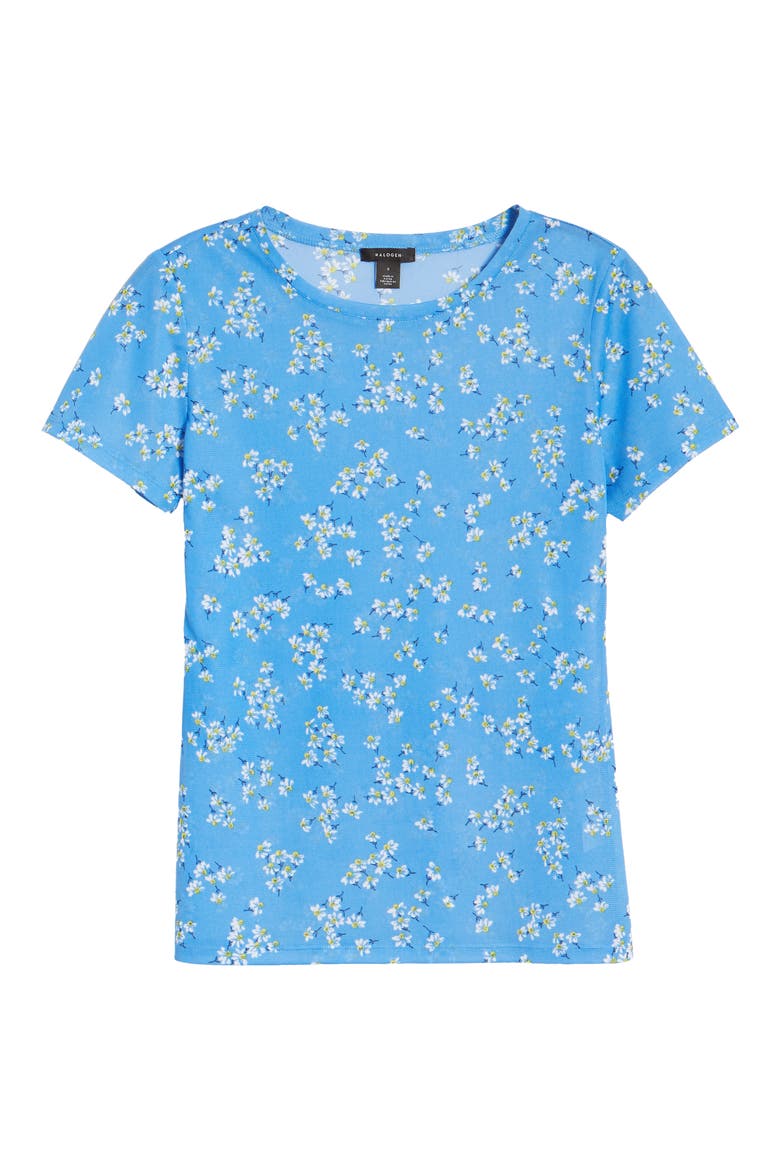 Crewneck Mesh Top, Alternate, color, BLUE CAMP MOXIE FLORAL