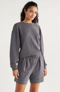 Zella Soft Luxe Boxy Crew Sweatshirt