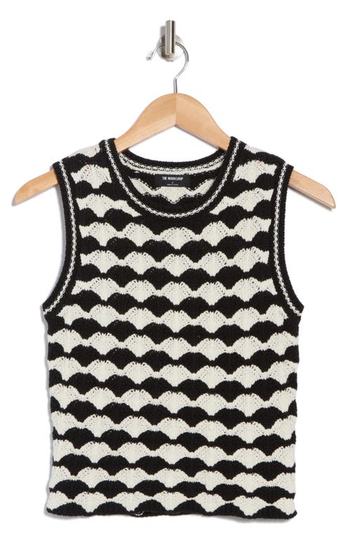 BLU PEPPER BLU PEPPER SCALLOP KNIT TOP