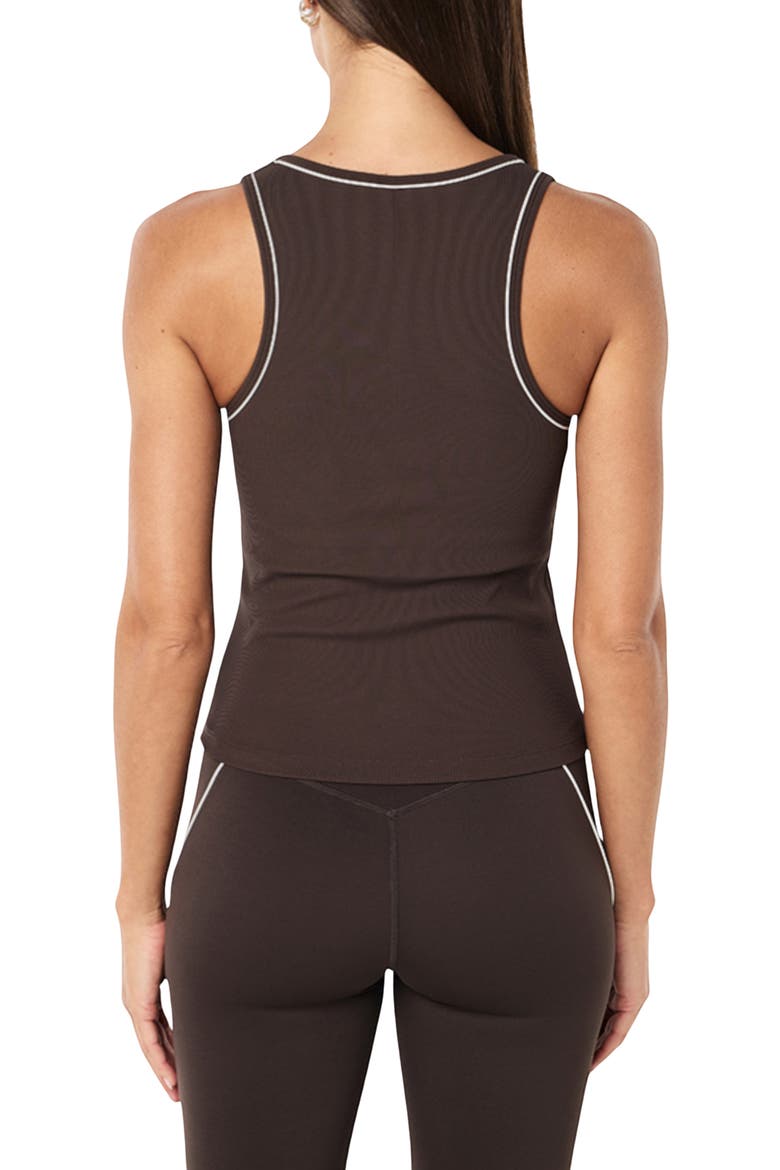 Nexus Rib Tank, Alternate, color, COFFEE