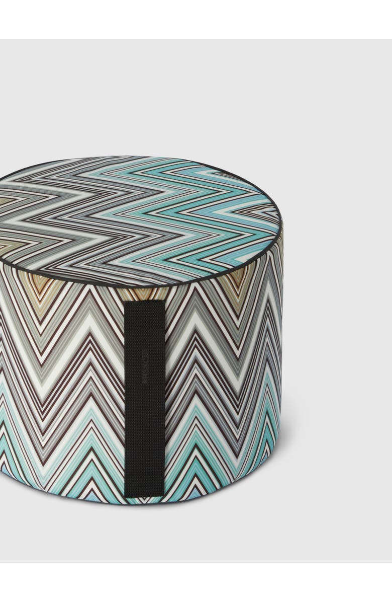 Missoni Home Kew Outdoor Cylinder Pouf 40x30, Alternate, color, Multicoloured