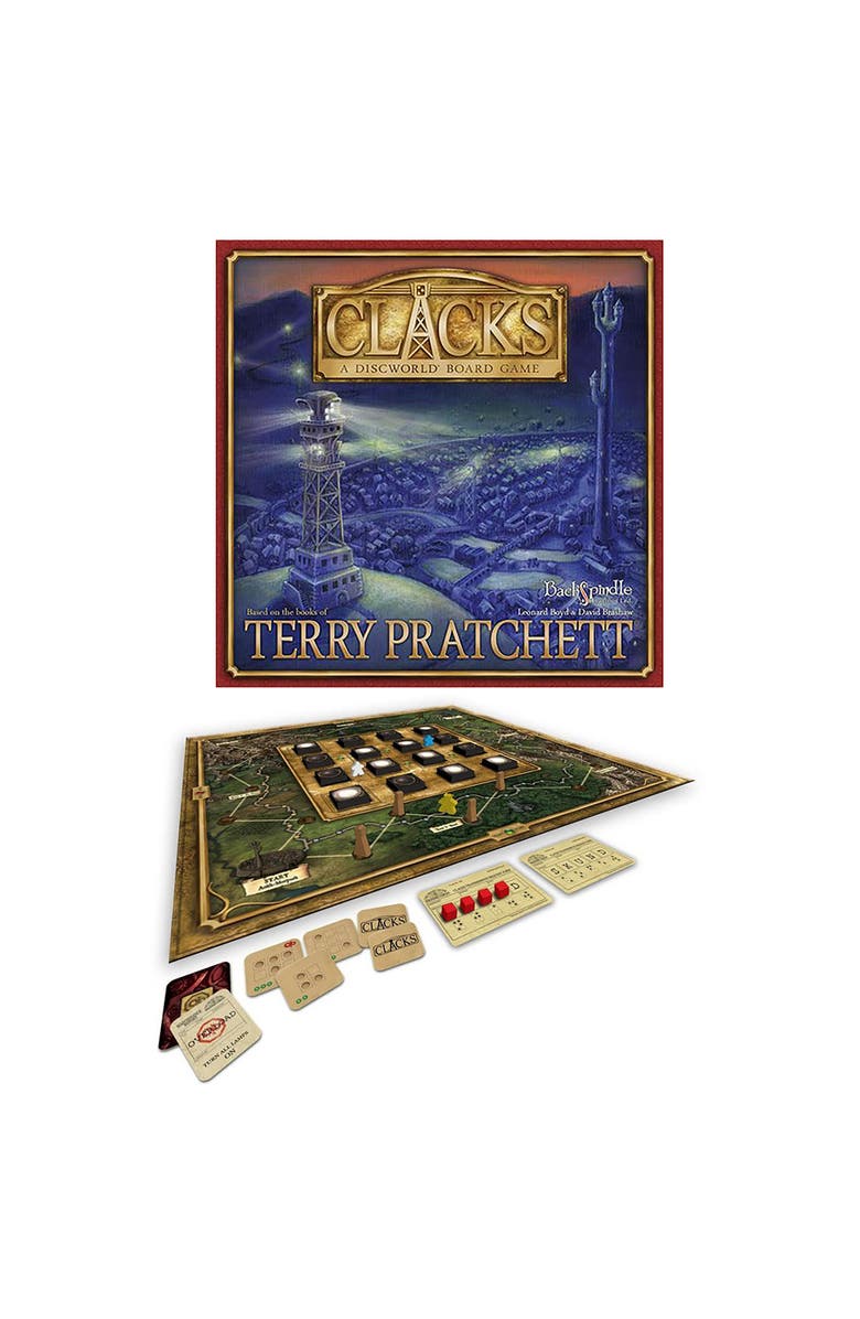 Backspindle Games Clacks A Discworld Board Game Abstract Strategy, Alternate, color, Multicolored