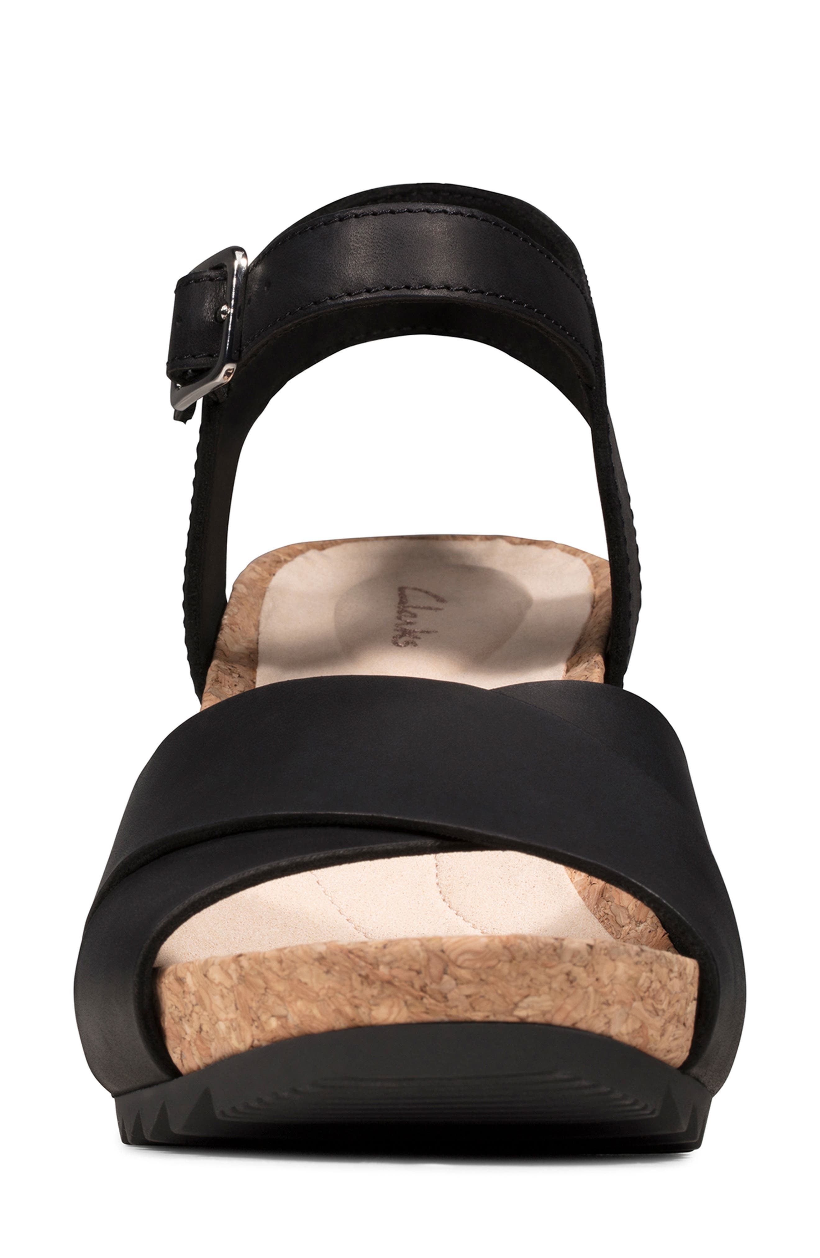 Clarks<sup>®</sup> Flex Sun Wedge Sandal, Alternate, color, 