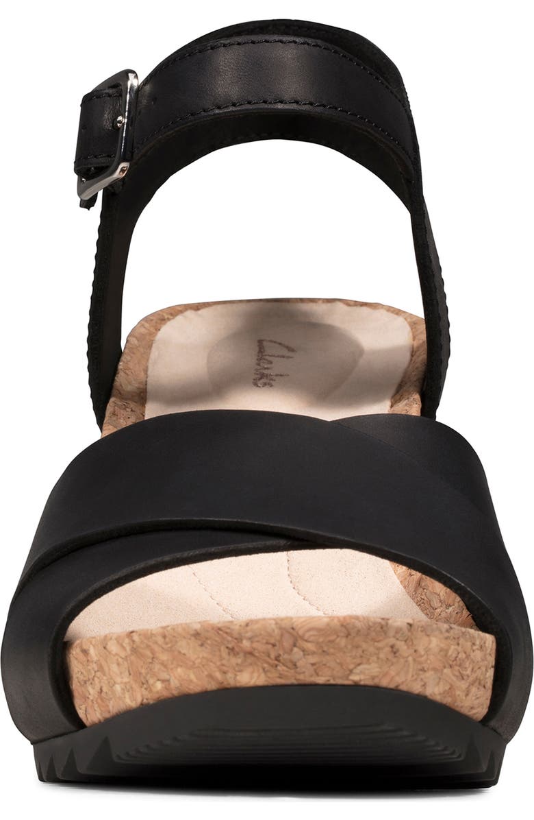 Clarks<sup>®</sup> Flex Sun Wedge Sandal, Alternate, color,