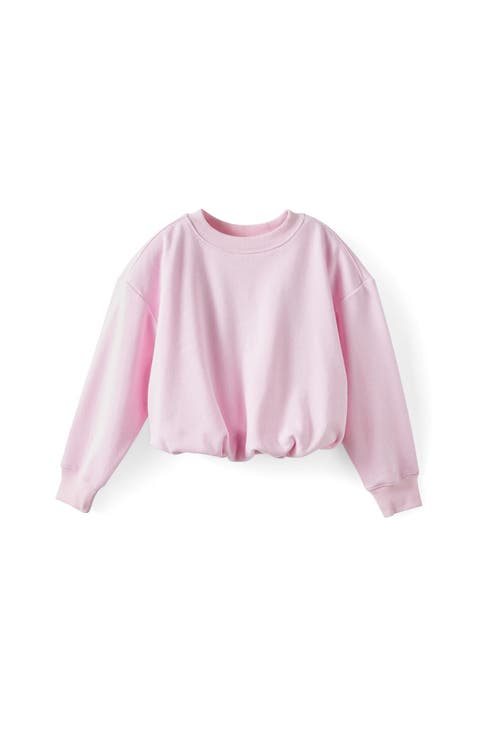 Kid's Sienna Bubble Hem Oversize Crew