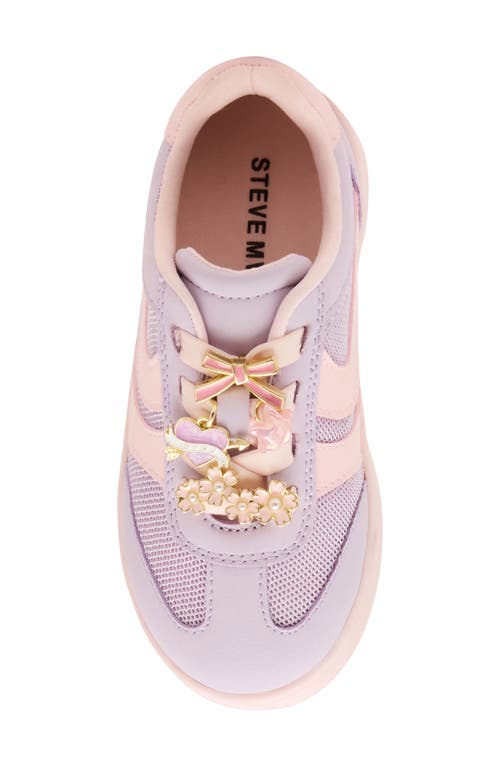 Steve Madden Kids' Jersey Sneaker In Purple