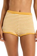 bond-eye Ozzy Striped Knit Shorts