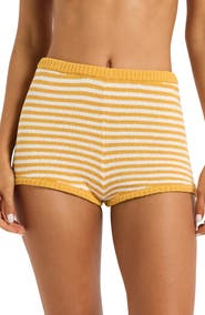 bond-eye Ozzy Striped Knit Shorts