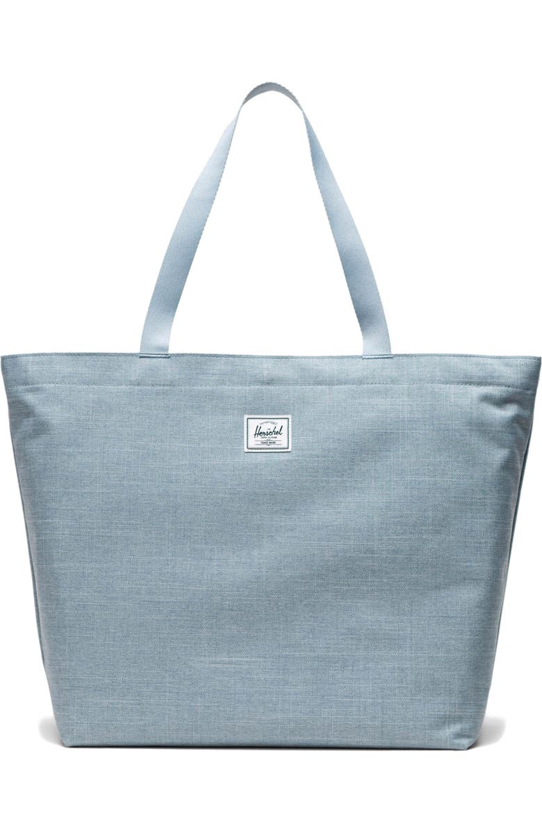 Herschel Supply Co. Classic Tote Bag, Main, color, Ashley Blue Crosshatch