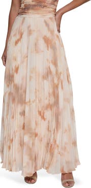 L'AGENCE Torin Pleated Maxi Skirt