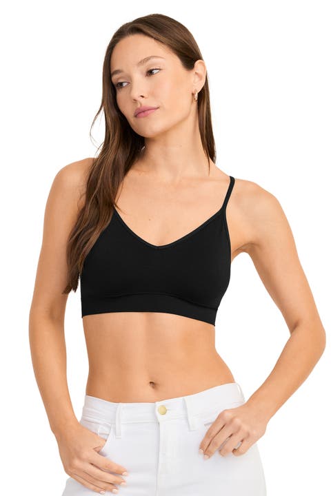 Women's Seamfree Stretch Cami Strap Bralette