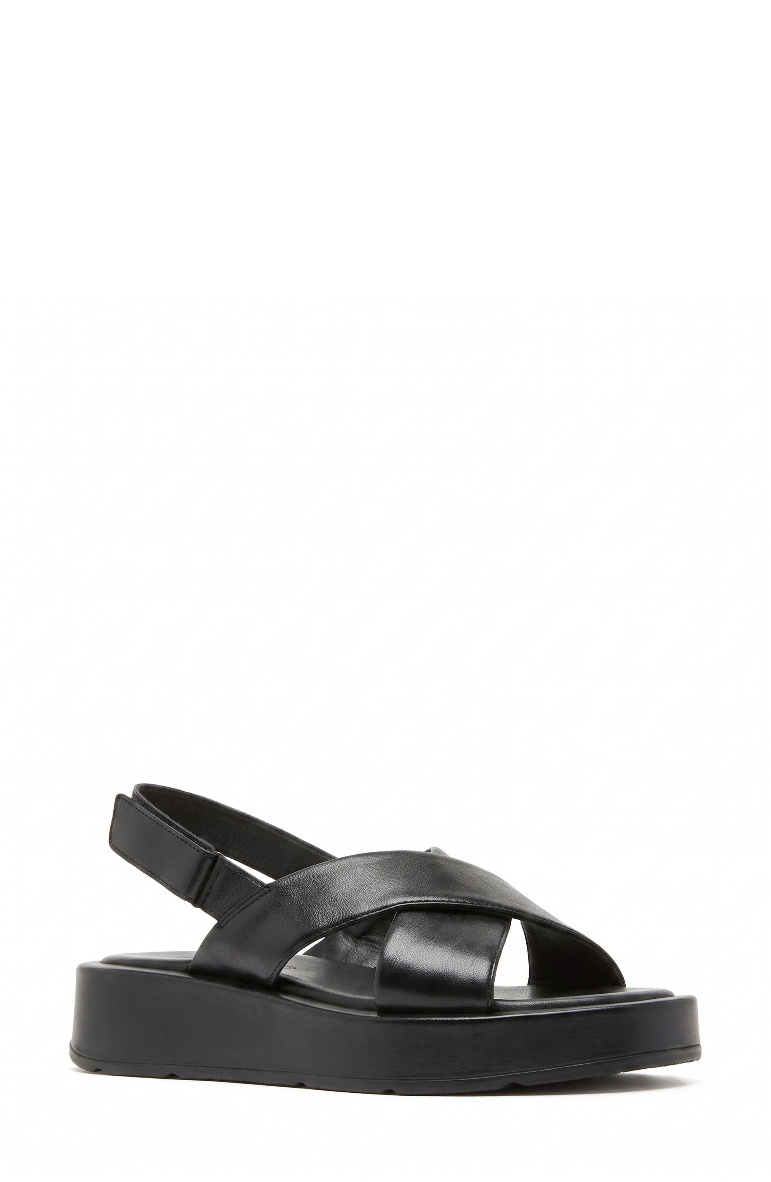 Axis Leather Flatform Sandal