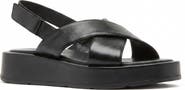 La Canadienne Axis Leather Flatform Sandal