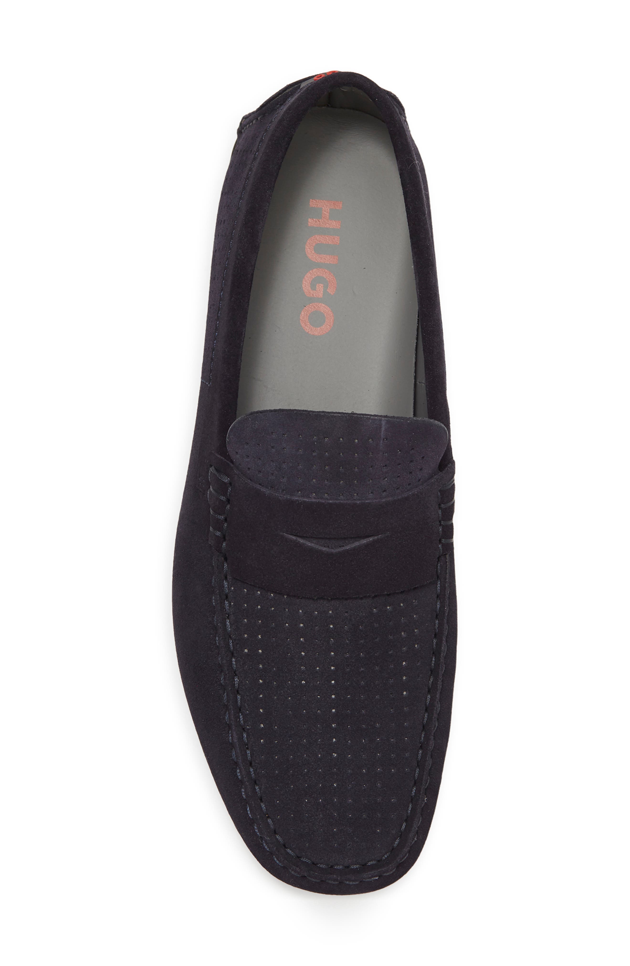 BOSS Dandy Perforated Penny Loafer, Alternate, color, 