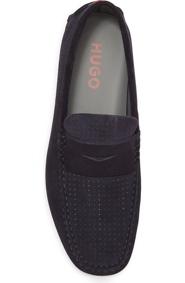 BOSS Dandy Perforated Penny Loafer, Alternate, color,