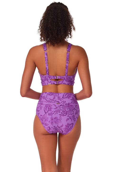 Hannah High Waist Bikini Swim Bottoms