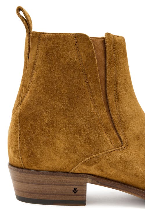 John Varvatos Ludlow Chelsea Boot In Clay Brown