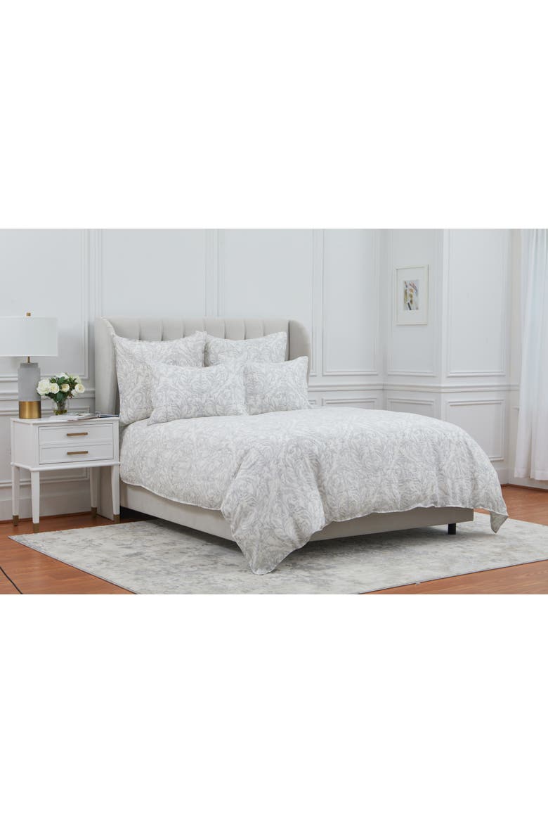 Carolina Standard Pillow Sham, Alternate, color, Grey