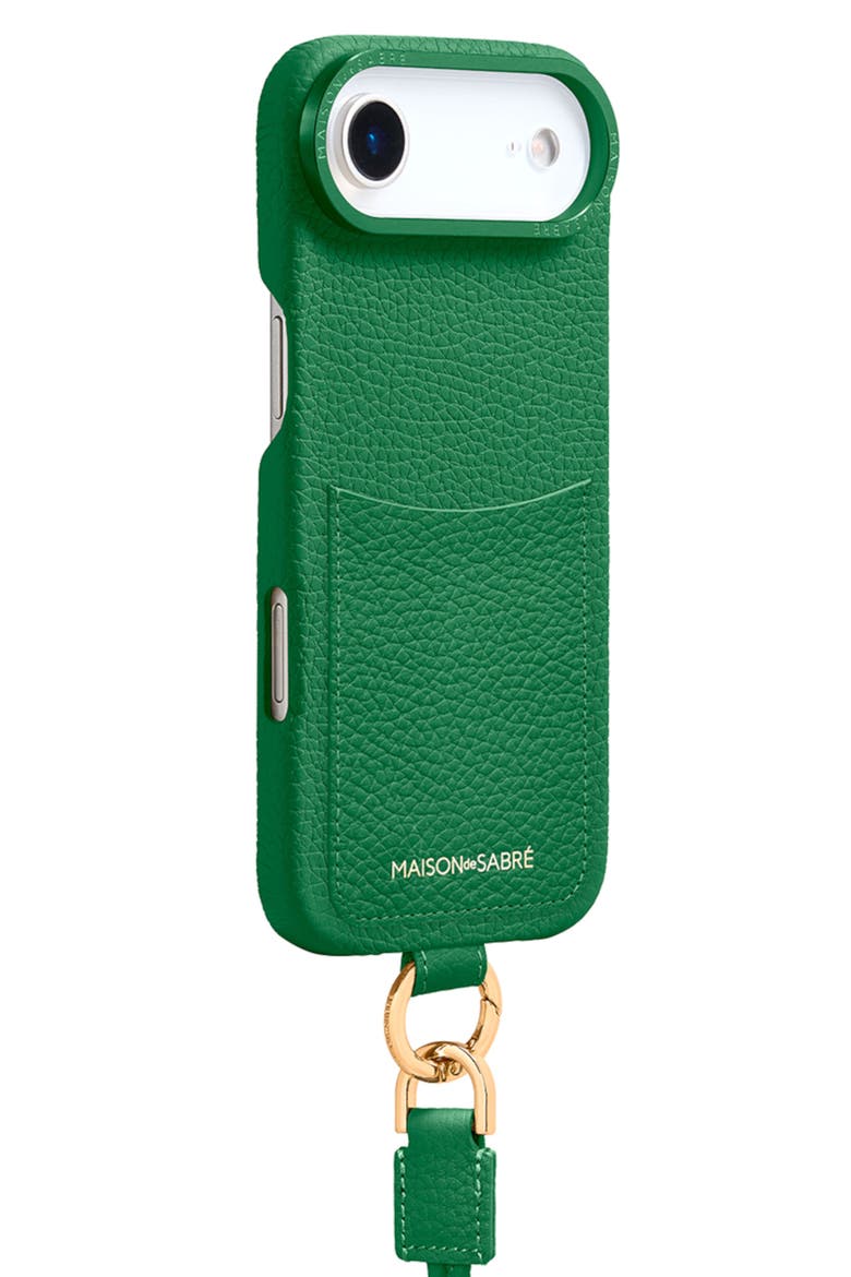 Sling Phone Case iPhone 17 Air, Alternate, color, Emerald Green