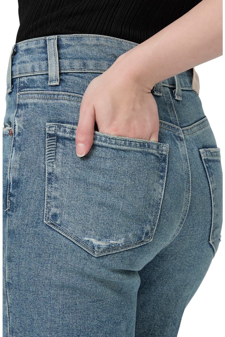 Sasha High Waist Wide Leg Jeans, Alternate, color, CATSMEOWDI