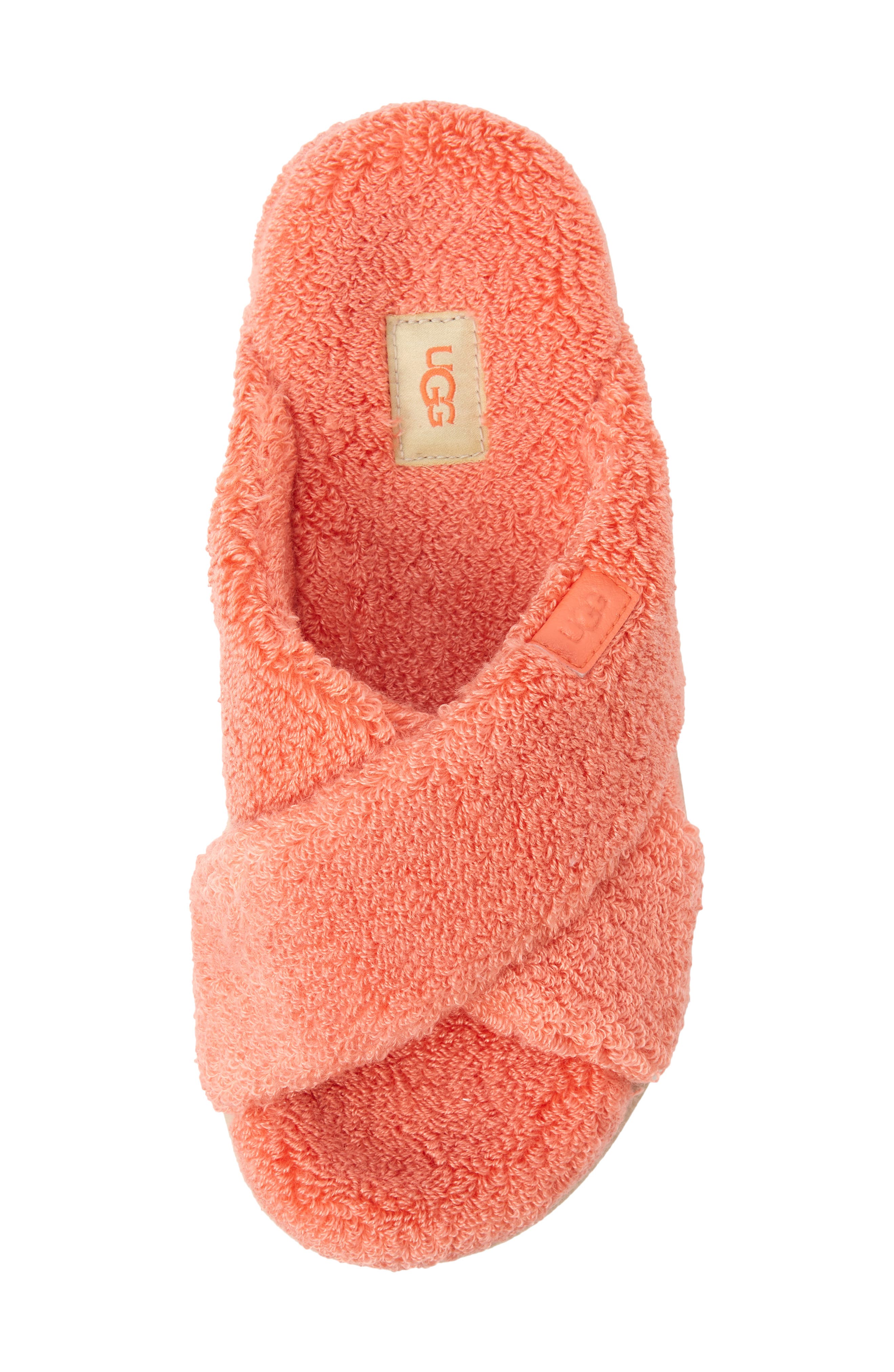 UGG<sup>®</sup> Fuzz Sugar Terry Crossover Slide Slipper, Alternate, color, 