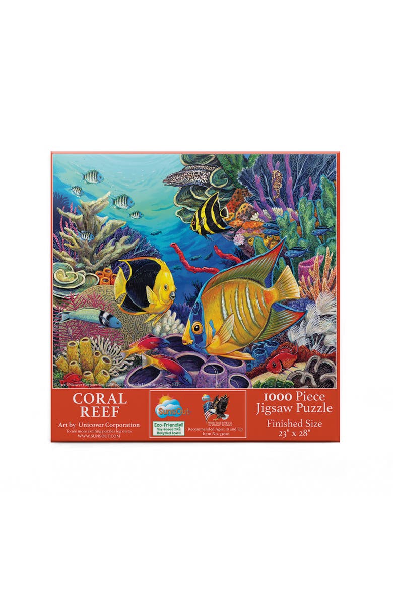 Sunsout Coral Reef 1000 piece Jigsaw Puzzle for Adults, Alternate, color, Multicolor