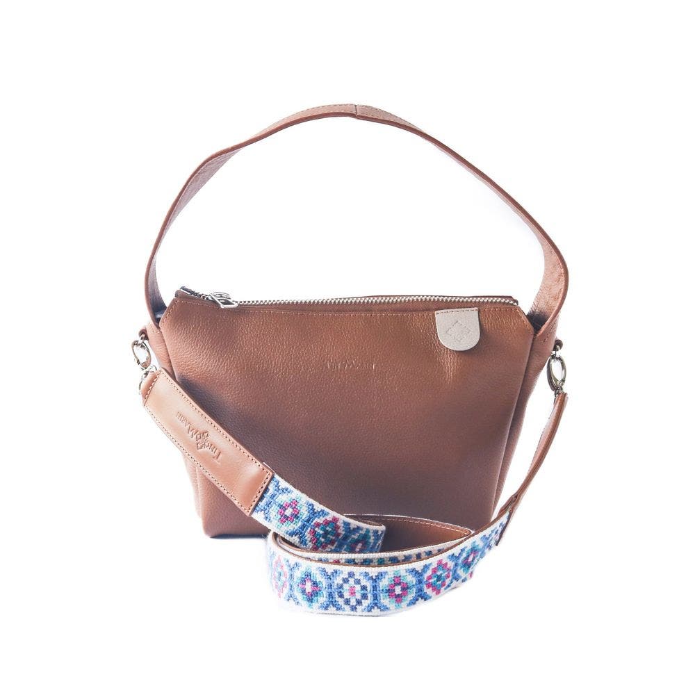 Maina Shoulder Leather Bag, Alternate, color, Tan