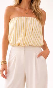 Bishop + Young Serene Bubble Stripes Top