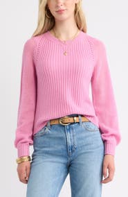 Treasure & Bond Wool & Cashmere Blend Crewneck Sweater