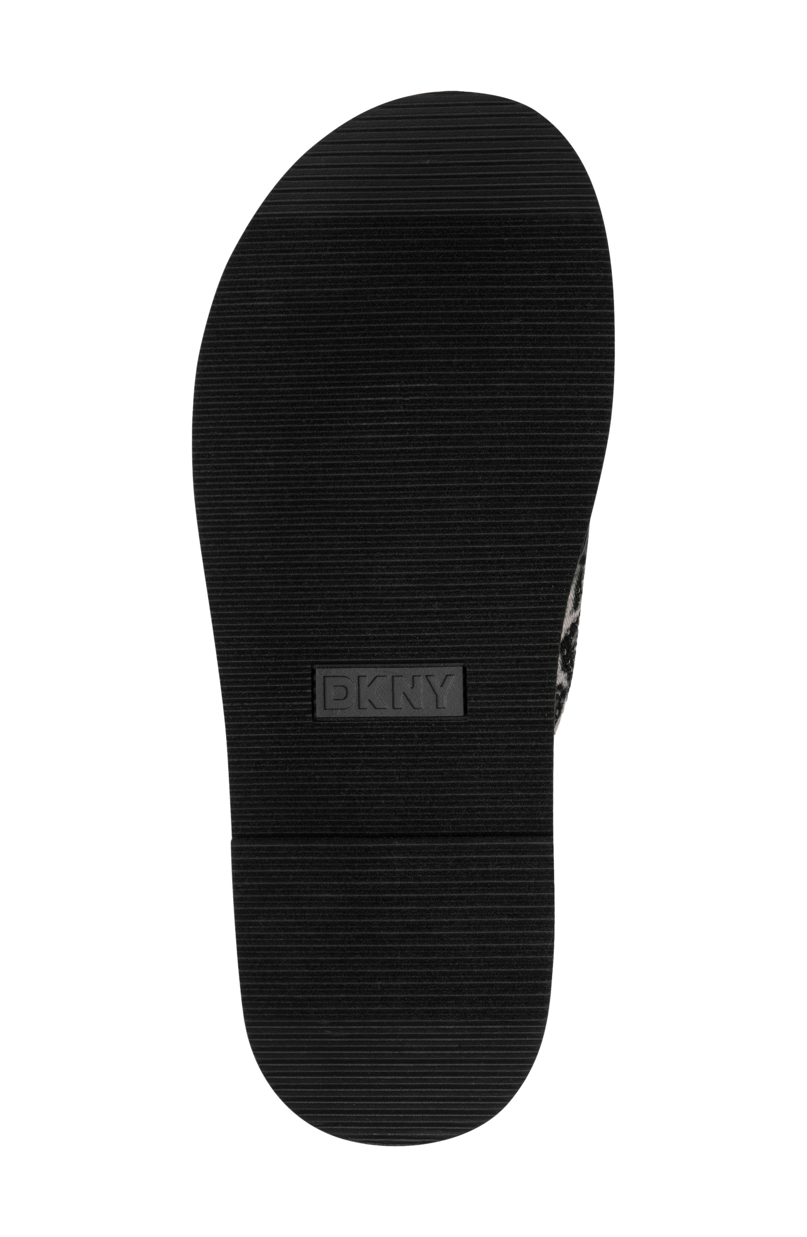 DKNY Berris Cross Band Slide Sandal, Alternate, color, 