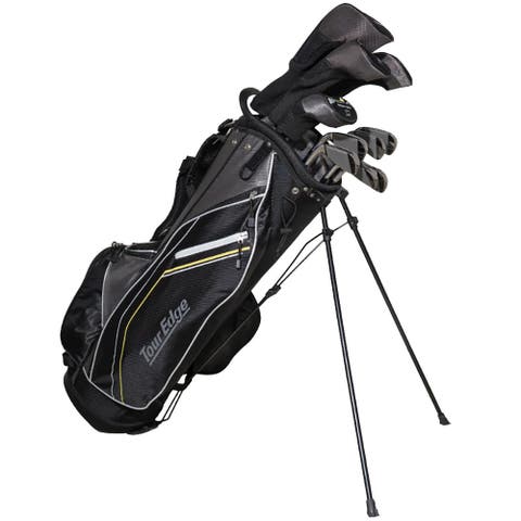 TE-200 Right Hand Varsity Junior Complete Golf Set - Black
