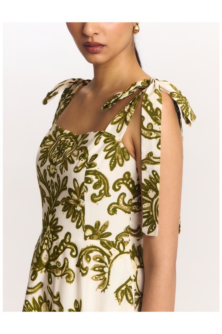 Mona Dress Vinae, Alternate, color, Vinae Olive