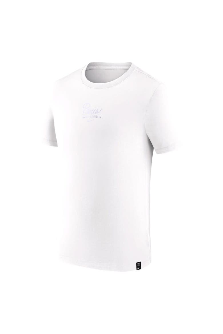 Men's Nike White Paris Saint-Germain Premium Essential T-Shirt, Alternate, color, White