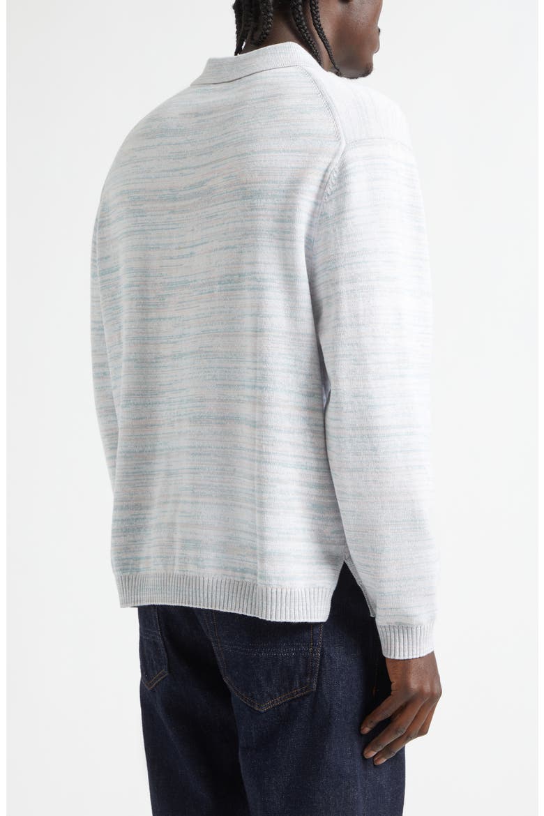Space Dye One of a Kind Polo Sweater, Alternate, color, LIGHTS