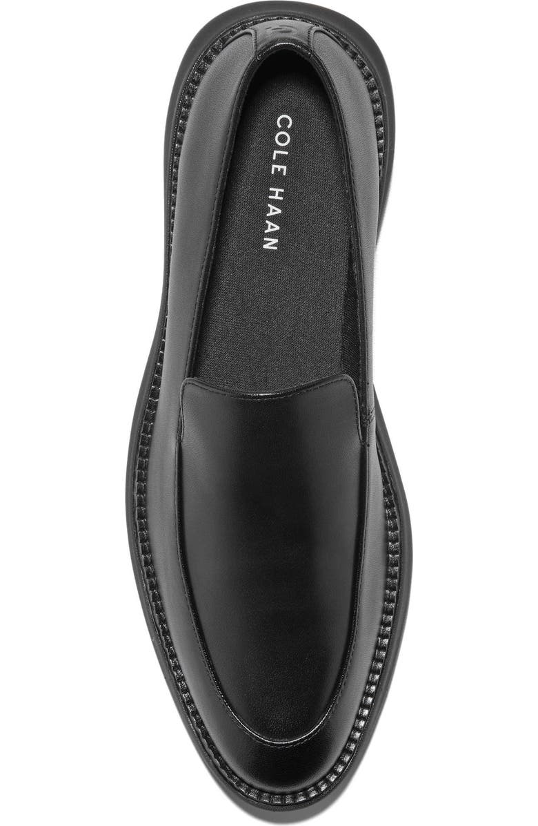 Cole Haan Grand Shadowlite Loafer, Alternate, color, Black Leather