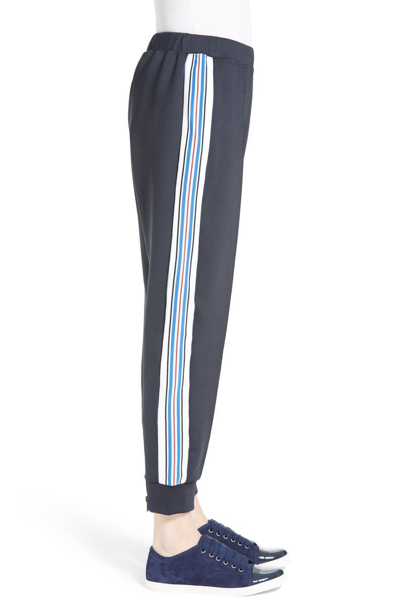 être cécile Ribbed Stripe Track Pants, Alternate, color,