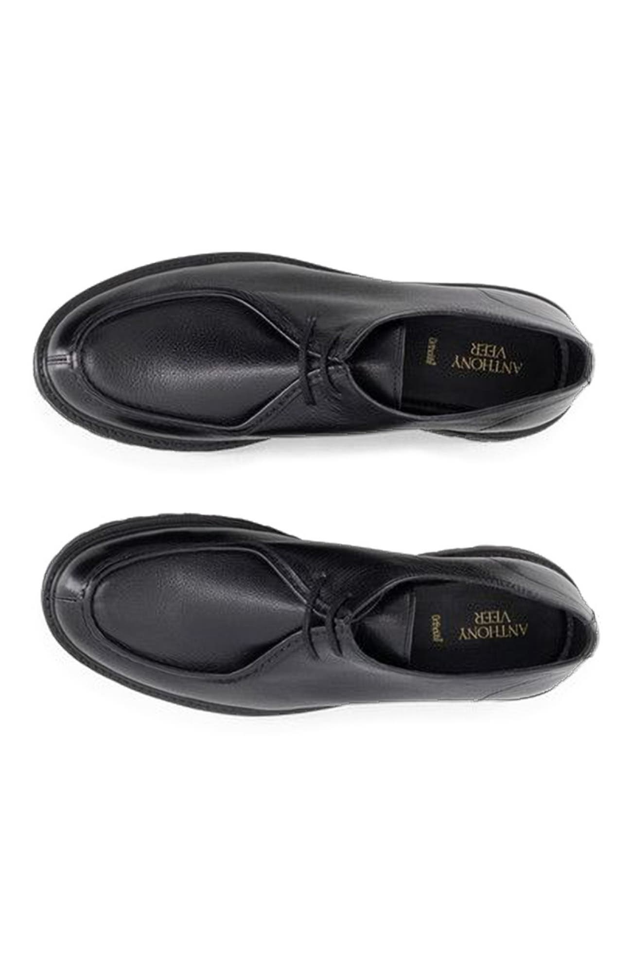 Anthony Veer Harlan Moc Derby, Alternate, color, Black Leather
