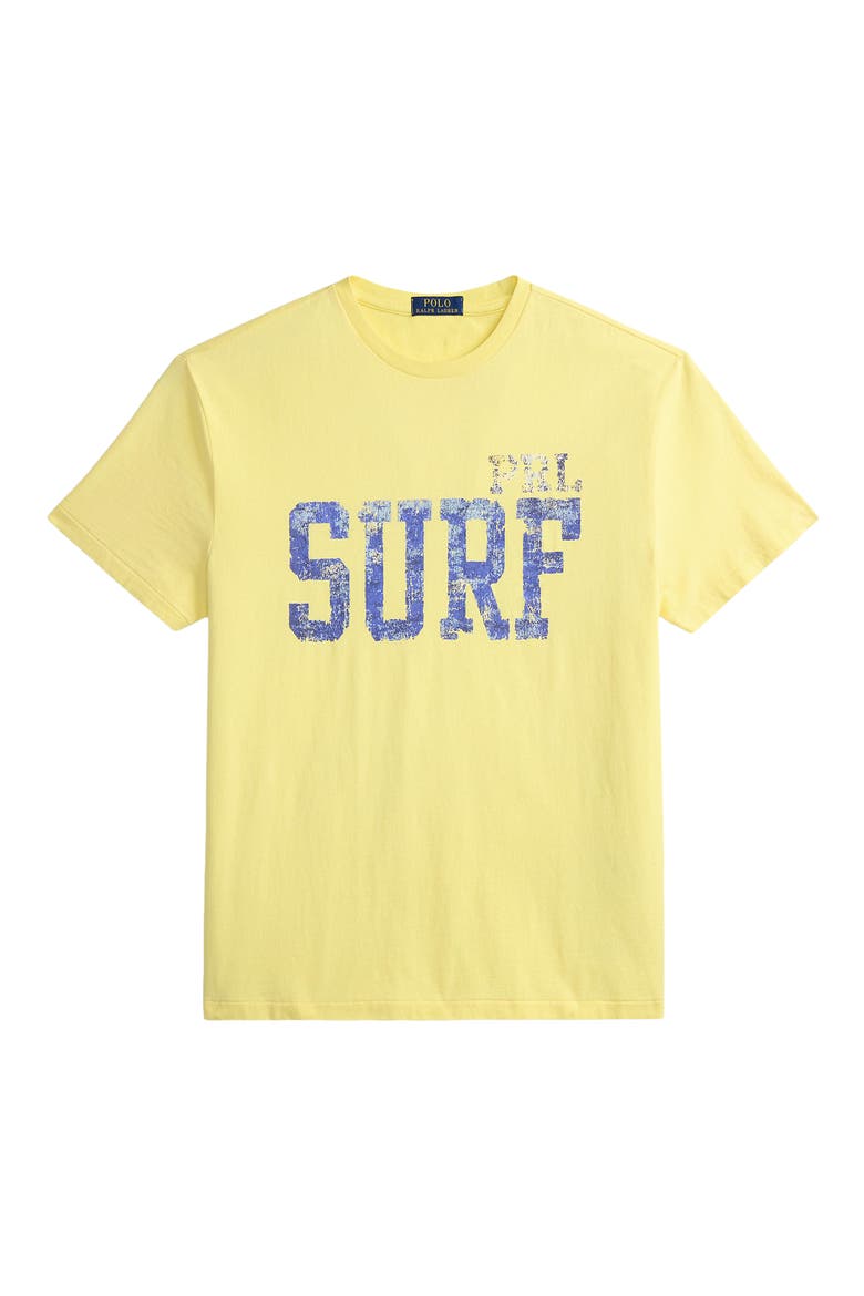 Surf Cotton Graphic T-Shirt, Alternate, color, RESORT GOLD