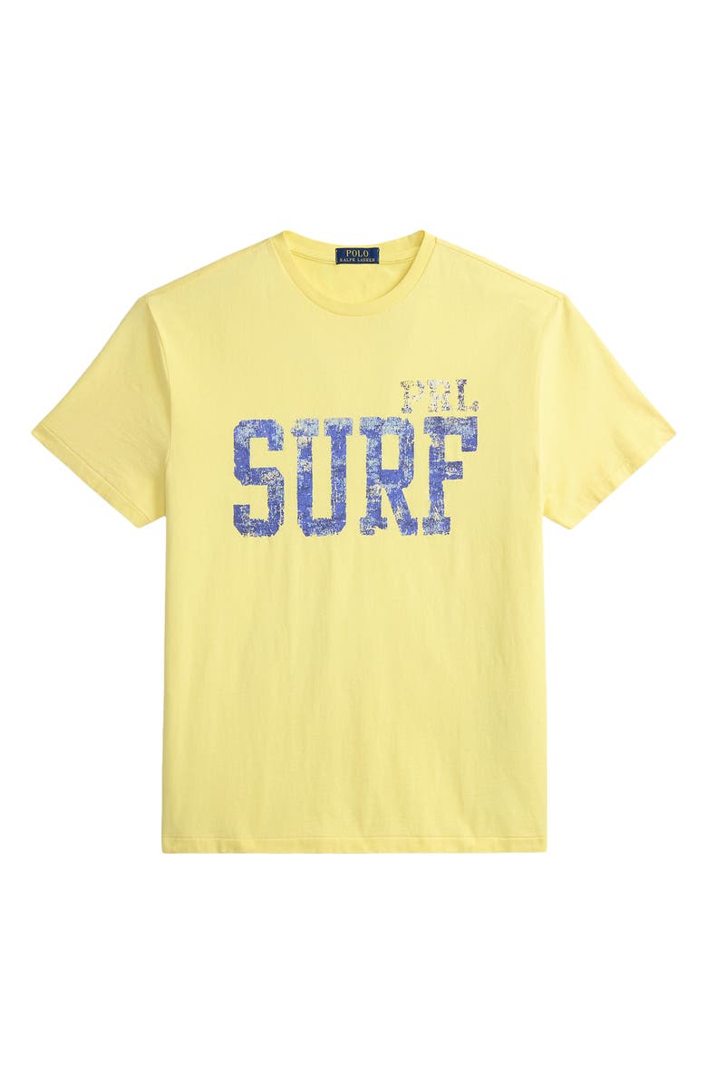 Polo Ralph Lauren Surf Cotton Graphic T-Shirt, Alternate, color, Resort Gold