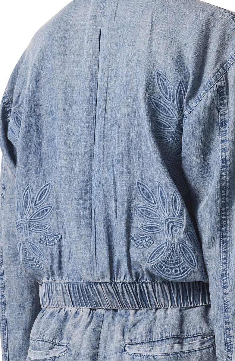 Splendid Cayden Chambray Jacket, Alternate, color, 