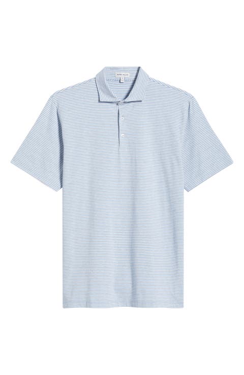Crown Stripe Relaxed Fit Cotton Polo